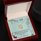Nurse Wife - You Brighten My Day - Knot Necklace-[Heartfelt Family Gift]
