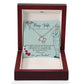 Nurse Wife - You Brighten My Day - Knot Necklace-[Heartfelt Family Gift]