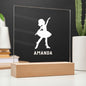 Personalized Ballerina Kid's Night Light-[Heartfelt Family Gift]