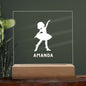 Personalized Ballerina Kid's Night Light-[Heartfelt Family Gift]