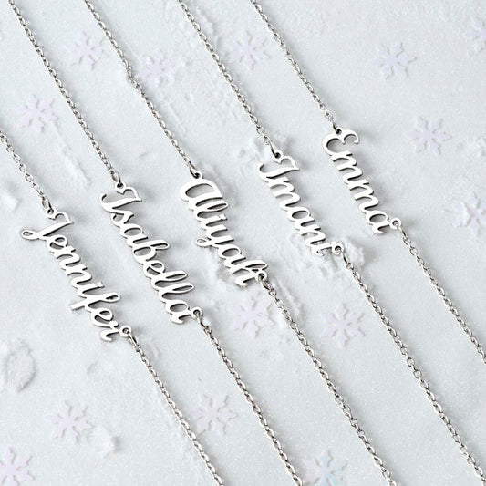 Personalized Custom Name Necklace-[Heartfelt Family Gift]
