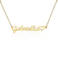 Personalized Custom Name Necklace with Heart-[Heartfelt Family Gift]