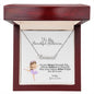 Personalized Dance Name Necklace-[Heartfelt Family Gift]
