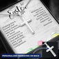 Personalized Easter Gift - Engraved Personalized Cross Necklace-[Heartfelt Family Gift]