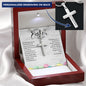 Personalized Easter Gift - Engraved Personalized Cross Necklace-[Heartfelt Family Gift]