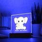 Personalized Elephant Night Light-[Heartfelt Family Gift]