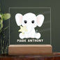 Personalized Elephant Night Light-[Heartfelt Family Gift]