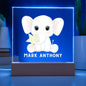 Personalized Elephant Night Light-[Heartfelt Family Gift]