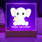 Personalized Elephant Night Light-[Heartfelt Family Gift]