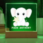 Personalized Elephant Night Light-[Heartfelt Family Gift]