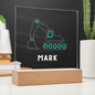 Personalized Excavator Night Light-[Heartfelt Family Gift]