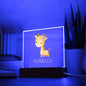 Personalized Giraffe Night Light-[Heartfelt Family Gift]
