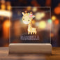 Personalized Giraffe Night Light-[Heartfelt Family Gift]