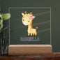 Personalized Giraffe Night Light-[Heartfelt Family Gift]