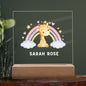 Personalized Giraffe Rainbow Night Light-[Heartfelt Family Gift]