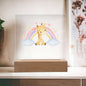 Personalized Giraffe Rainbow Night Light-[Heartfelt Family Gift]