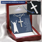 Personalized Graduation Gift - Unisex Engraved Cross-[Heartfelt Family Gift]