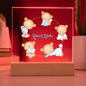 Personalized Name Acrylic Nightlight For Baby Boy-[Heartfelt Family Gift]