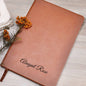 Personalized Name Leather Journal-[Heartfelt Family Gift]