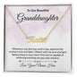 Personalized Name Necklace For Grandaughter-[Heartfelt Family Gift]