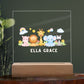 Personalized Safari Animals Night Light-[Heartfelt Family Gift]