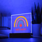 Personalized Teacher Nameplate Sign For Classroom Optional LED Light-[Heartfelt Family Gift]