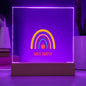 Personalized Teacher Nameplate Sign For Classroom Optional LED Light-[Heartfelt Family Gift]