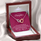 Precious Daughter - Interlocking Hearts Necklace-[Heartfelt Family Gift]
