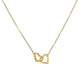 Precious Daughter - Interlocking Hearts Necklace-[Heartfelt Family Gift]