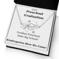 Preschool Graduation Gift - Personalized Name Necklace With Heart-[Heartfelt Family Gift]