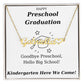 Preschool Graduation Gift - Personalized Name Necklace With Heart-[Heartfelt Family Gift]