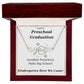 Preschool Graduation Gift - Personalized Name Necklace With Heart-[Heartfelt Family Gift]