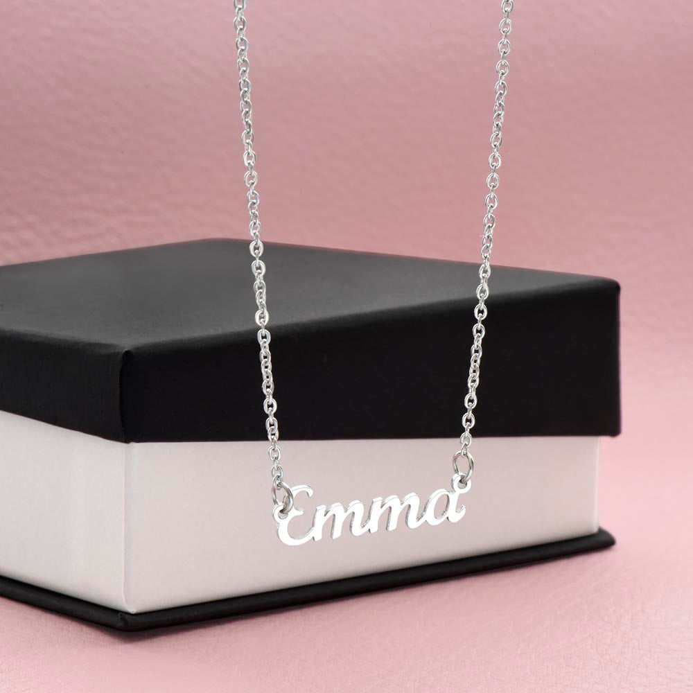Preschool Graduation - Personalized Name Necklace Gift-[Heartfelt Family Gift]