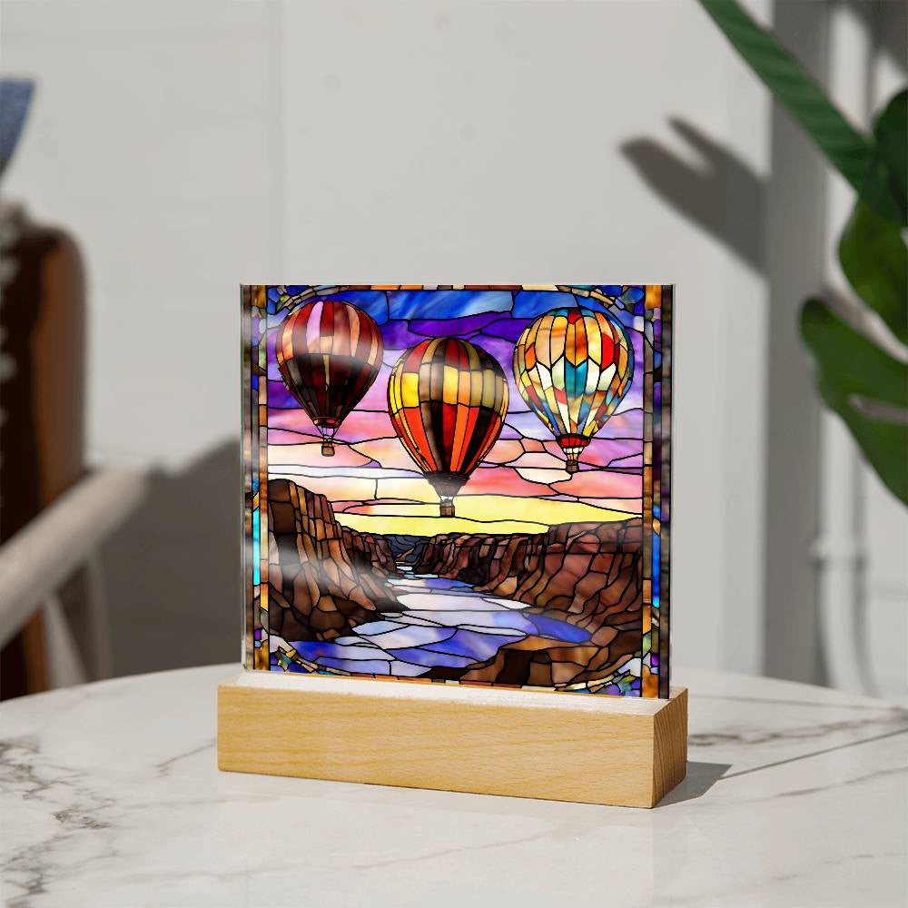 Grand Canyon Acrylic Square Plaque-[Heartfelt Family Gift]