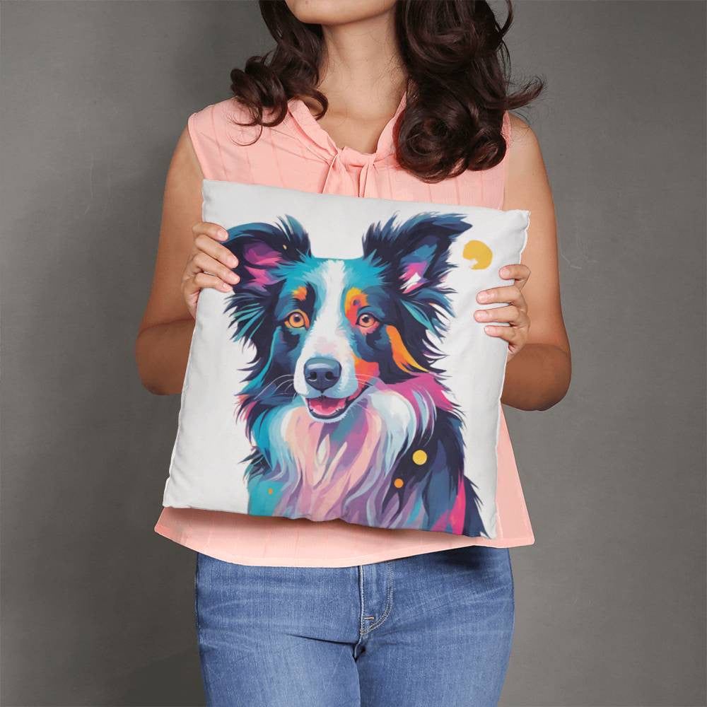 Collie Throw Pillow in 5 Sizes-[Heartfelt Family Gift]