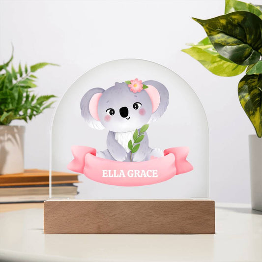 Kaola Bear Nightlight- Elegant Personalized Gift for Any Occasion-[Heartfelt Family Gift]