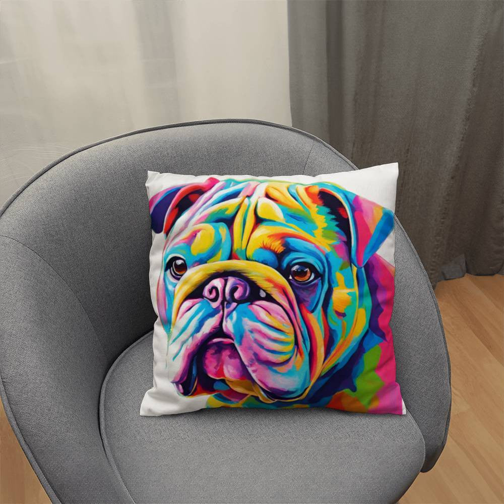 Watercolor Pug Double Sided Pillow in 5 Sizes-[Heartfelt Family Gift]