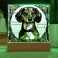 Dachshund Dog Acrylic Plaque with LED Lights-[Heartfelt Family Gift]