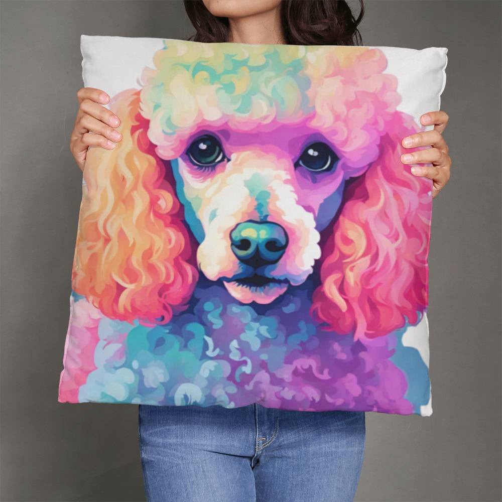 Poodle Paw Print Double Sided Classic Pillow in 5 Sizes-[Heartfelt Family Gift]