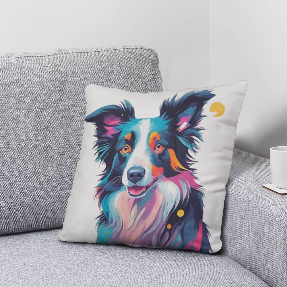 Collie Throw Pillow in 5 Sizes-[Heartfelt Family Gift]