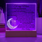To My Mom Plaque Gift-[Heartfelt Family Gift]