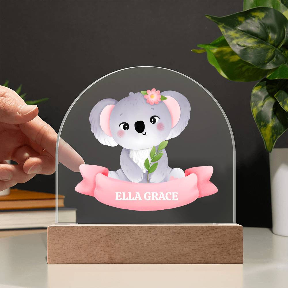 Kaola Bear Nightlight- Elegant Personalized Gift for Any Occasion-[Heartfelt Family Gift]