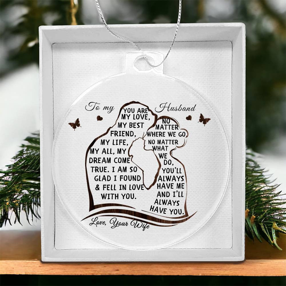 Acrylic Ornament Plaque-[Heartfelt Family Gift]