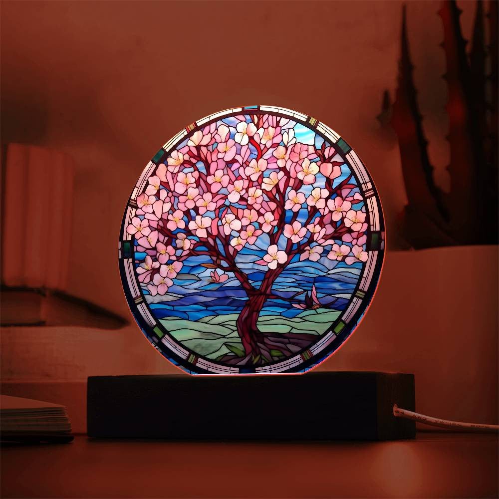 Cherry Blossom Tree Night Light-[Heartfelt Family Gift]