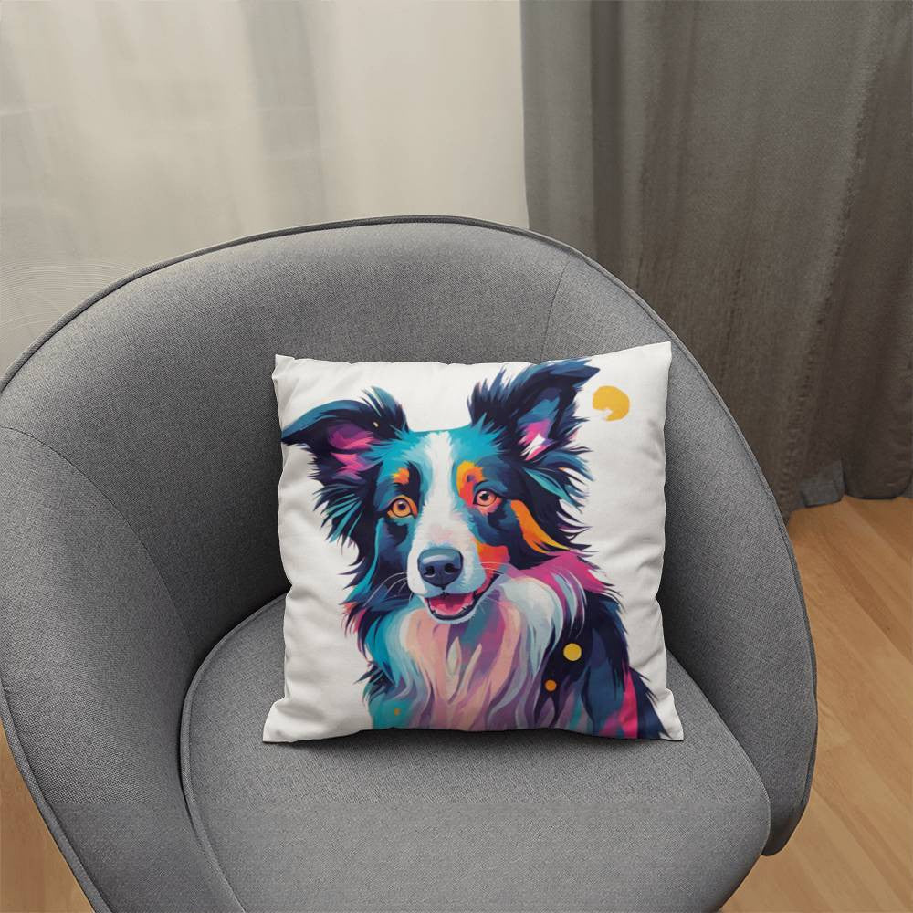 Collie Throw Pillow in 5 Sizes-[Heartfelt Family Gift]