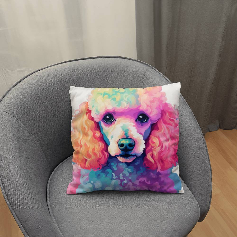 Poodle Paw Print Double Sided Classic Pillow in 5 Sizes-[Heartfelt Family Gift]