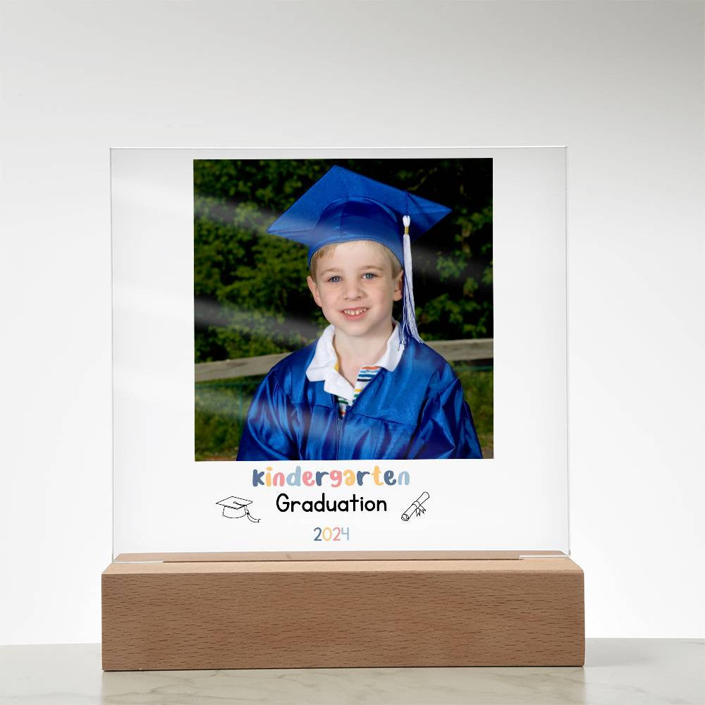 Kindergarten Acrylic Graduation Frame-[Heartfelt Family Gift]