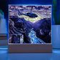 Grand Canyon Acrylic Square Plaque-[Heartfelt Family Gift]