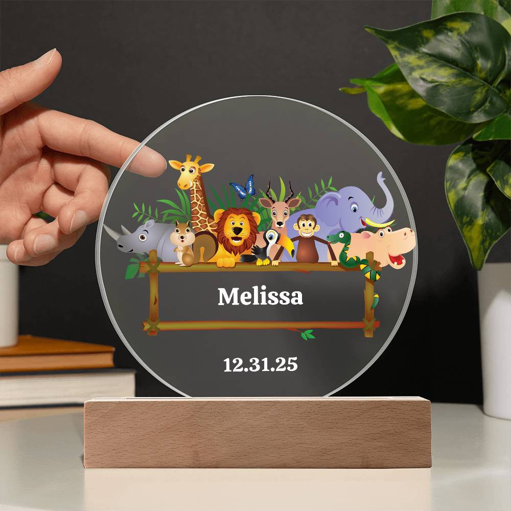 Animal Jungle Theme Night Light-[Heartfelt Family Gift]