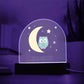 Personalized Owl Night Light for Kids Rooms - Custom Name Nursery Decor  Gift for Children-[Heartfelt Family Gift]